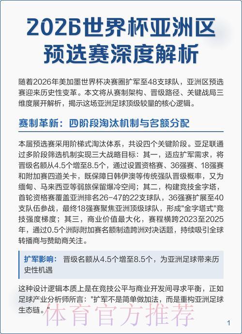 2026世界杯赛事直播全面护航与精彩看点深度解析